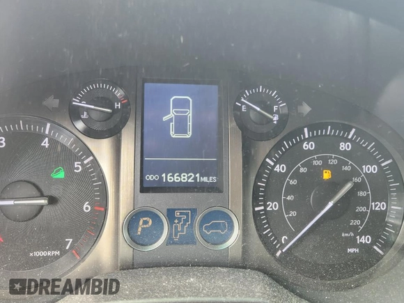 2011 Lexus GX 460 with VIN JTJBM7FX2B5023812, listed as a Copart auction lot 48568365 with 166,821 mi miles and Salvage Title. Bid and sale history available at carsss.com. Image 9.