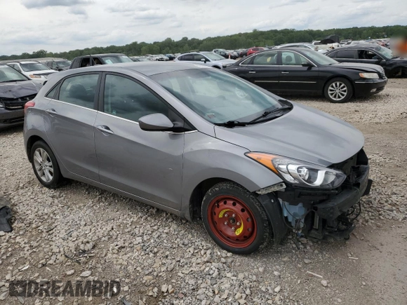 2015 Hyundai Elantra GT with VIN KMHD35LH2FU237593, listed as a Copart auction lot 57094064 with 74,017 mi miles and Salvage Title. Bid and sale history available at carsss.com. Image 4.