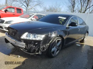 2010 Audi A6 with VIN WAUBVBFB9AN076686, listed as a Copart auction lot 45109844 with 156,638 mi miles and Salvage title. Bid and sale history available at DreamBid. Image 1.