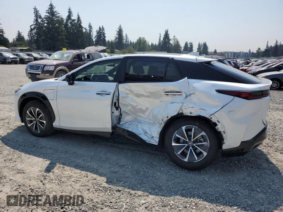 2023 Lexus RZ 450e Premium z VIN JTJAAAAB7PA020545, wystawiony jako Copart lot #66806794 z przebiegiem 7 177 mil mil oraz Szkoda całkowita • Salvage title. Historia ofert i sprzedaży dostępna na DreamBid. Obrazek 2.