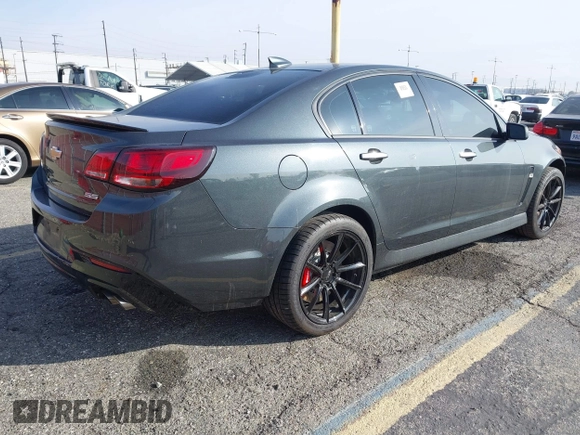 2017 Chevrolet SS with VIN 6G3F15RW0HL300470, listed as a IAAI auction lot 41425680 with 57,576 mi miles. Bid and sale history available at carsss.com. Image 4.