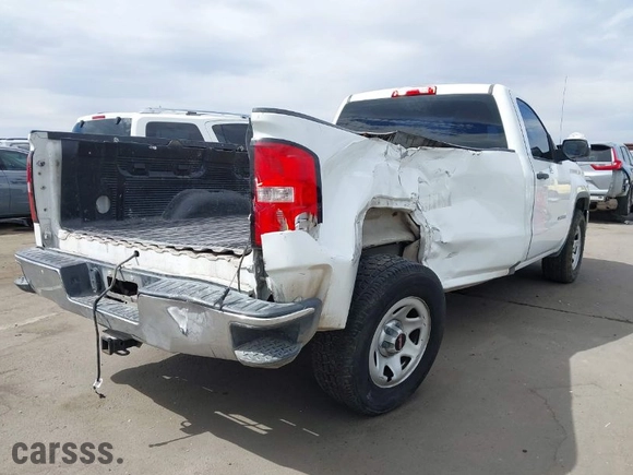 2017 GMC Sierra 1500 with VIN 1GTN1LECXHZ903612, listed as a IAAI auction lot 41867134 with 206,276 mi miles. Bid and sale history available at carsss.com. Image 4.