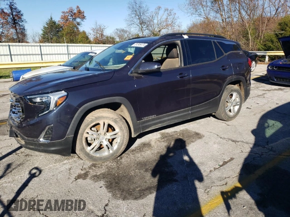 2018 GMC Terrain SLE Diesel with VIN 3GKALUEU6JL252181, listed as a Copart auction lot 81346474 with Not Provided miles and Salvage Title. Bid and sale history available at carsss.com. Image 1.