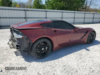 2016 Chevrolet Corvette 1LT with VIN 1G1YB2D72G5123224, listed as a Copart auction lot 52200185 with 121,893 mi miles and Clean title. Bid and sale history available at DreamBid. Image 3.