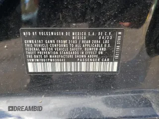2023 Volkswagen Jetta SE with VIN 3VW7M7BU1PM036442, listed as a Copart auction lot 46730935 with 17,385 mi miles and Salvage title. Bid and sale history available at DreamBid. Image 12.