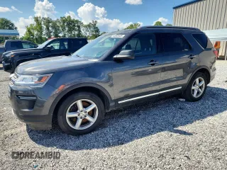 2018 Ford Explorer XLT with VIN 1FM5K7DH3JGA39730, listed as a Copart auction lot 64695405 with 156,776 mi miles and Clean title. Bid and sale history available at DreamBid. Image 1.