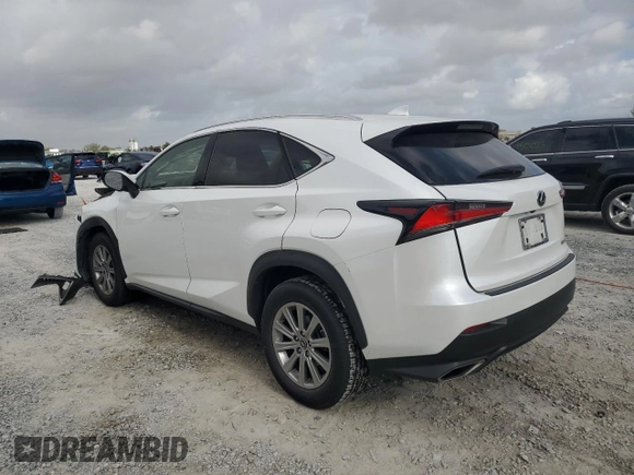 2020 Lexus NX with VIN JTJAARBZXL5015708, listed as a Copart auction lot 51537955 with 72,292 mi miles and Non Repairable. Bid and sale history available at carsss.com. Image 2.