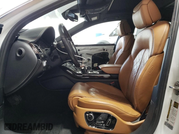 2017 Audi A8 z VIN WAU44AFD5HN007429, wystawiony jako Copart lot #45166564 z przebiegiem 59 423 mil mil oraz Nie do naprawy • Non repairable. Historia ofert i sprzedaży dostępna na DreamBid. Obrazek 7.