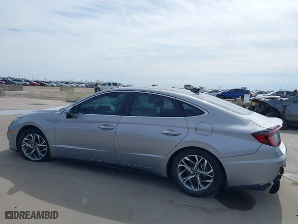 2023 Hyundai Sonata SEL with VIN KMHL14JAXPA301853, listed as a IAAI auction lot 41680592 with 60,539 mi miles. Bid and sale history available at carsss.com. Image 14.