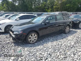 2012 Audi A4 Premium with VIN WAUBFAFL6CN004296, listed as a Copart auction lot 59232015 with 125,688 mi miles and Salvage title. Bid and sale history available at DreamBid. Image 1.
