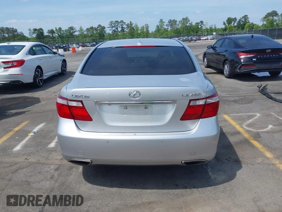 2008 Lexus LS 460 with VIN JTHBL46FX85061520, listed as a IAAI auction lot 42081510 with 225,026 mi miles and . Bid and sale history available at DreamBid. Image 16.