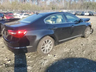 2014 Kia Cadenza Premium with VIN KNALN4D77E5153379, listed as a Copart auction lot 83912864 with 69,536 mi miles and Salvage Title. Bid and sale history available at carsss.com. Image 3.