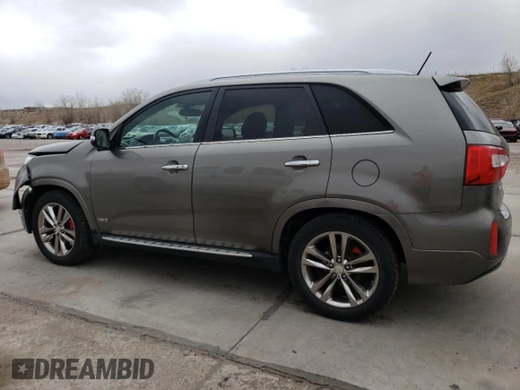 2014 Kia Sorento SX with VIN 5XYKWDA79EG487212, listed as a Copart auction lot 51246185 with 115,373 mi miles and Salvage Title. Bid and sale history available at carsss.com. Image 2.