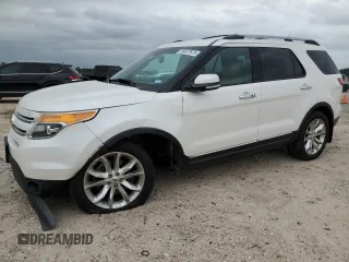 2014 Ford Explorer Limited z VIN 1FM5K7F87EGA37322, wystawiony jako Copart lot #55527575 z przebiegiem 186 211 mil mil oraz Szkoda całkowita • Salvage title. Historia ofert i sprzedaży dostępna na DreamBid. Obrazek 1.
