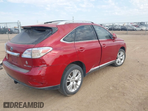 2010 Lexus RX 450h with VIN JTJBC1BA3A2025070, listed as a IAAI auction lot 42712146 with 138,015 mi miles and . Bid and sale history available at DreamBid. Image 4.