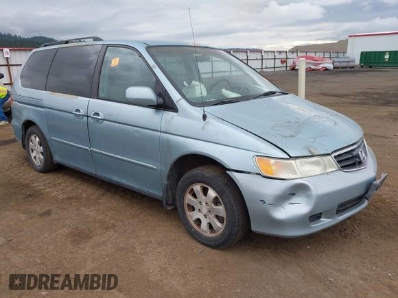 2003 Honda Odyssey EX z VIN 5FNRL186X3B136915, wystawiony jako IAAI lot #42231736 z przebiegiem 129 057 mil mil oraz . Historia ofert i sprzedaży dostępna na DreamBid. Obrazek 1.