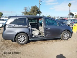 2017 Honda Odyssey EX-L with VIN 5FNRL5H6XHB022539, listed as a IAAI auction lot 41702635 with 51,881 mi miles and . Bid and sale history available at DreamBid. Image 14.