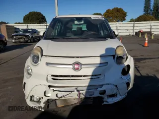 2014 FIAT 500L Trekking with VIN ZFBCFADH6EZ020390, listed as a Copart auction lot 48340845 with 51,621 mi miles and Salvage Title. Bid and sale history available at DreamBid. Image 5.
