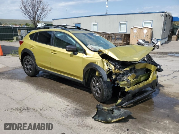 2021 Subaru Crosstrek Special Sports with VIN JF2GTHSCXMH315389, listed as a Copart auction lot 55038895 with Not provided miles and Salvage title. Bid and sale history available at DreamBid. Image 4.