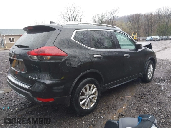 2018 Nissan Rogue SV with VIN KNMAT2MV1JP622161, listed as a IAAI auction lot 42012618 with 123,427 mi miles and . Bid and sale history available at DreamBid. Image 4.