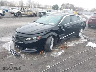 2020 Chevrolet Impala Premier with VIN 2G1105S34L9101117, listed as a IAAI auction lot 41578364 with 111,222 mi miles. Bid and sale history available at carsss.com. Image 2.