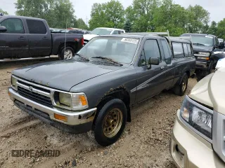 1992 Toyota Pickup DLX z VIN JT4RN93P0N5065687, wystawiony jako Copart lot #59736015 z przebiegiem 215 019 mil mil oraz Czysty tytuł • Clean title. Historia ofert i sprzedaży dostępna na DreamBid. Obrazek 1.
