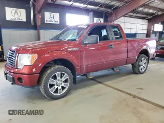 2014 Ford F-150 XL with VIN 1FTFX1EF9EKE75571, listed as a Copart auction lot 54471205 with 128,027 mi miles and Clean Title. Bid and sale history available at carsss.com. Image 1.