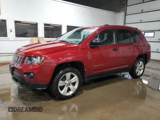 2015 Jeep Compass Sport with VIN 1C4NJDBB5FD292657, listed as a Copart auction lot 51631865 with 205,330 mi miles and Clean Title. Bid and sale history available at carsss.com. Image 1.