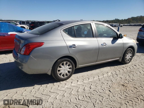 2012 Nissan Versa SV with VIN 3N1CN7AP4CL932909, listed as a Copart auction lot 75468664 with 197,633 mi miles and Salvage Title. Bid and sale history available at carsss.com. Image 3.