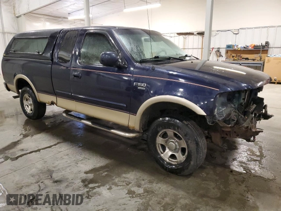 1999 Ford F-150 XL with VIN 2FTRX18L1XCA21529, listed as a Copart auction lot 45508675 with 258,940 mi miles and Salvage Title. Bid and sale history available at carsss.com. Image 4.