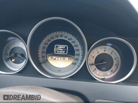 2012 Mercedes-Benz C 250 with VIN WDDGJ4HB4CF923775, listed as a IAAI auction lot 41931145 with 212,272 mi miles and . Bid and sale history available at DreamBid. Image 7.