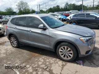 2016 BMW X3 xDrive28i with VIN 5UXWX9C57G0D63313, listed as a Copart auction lot 55705815 with 122,723 mi miles and Clean Title. Bid and sale history available at DreamBid. Image 4.