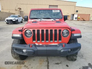 2021 Jeep Wrangler Unlimited Rubicon with VIN 1C4HJXFN9MW505291, listed as a Copart auction lot 89060615 with 69,894 mi miles and Salvage Title. Bid and sale history available at DreamBid. Image 5.