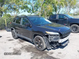 2016 Jeep Cherokee Latitude with VIN 1C4PJLCB6GW184264, listed as a IAAI auction lot 41783299 with 187,767 mi miles. Bid and sale history available at carsss.com. Image 1.