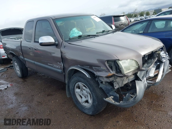 2001 Toyota Tundra SR5 with VIN 5TBRT34111S193107, listed as a IAAI auction lot 41805425 with 148,622 mi miles and . Bid and sale history available at DreamBid. Image 1.