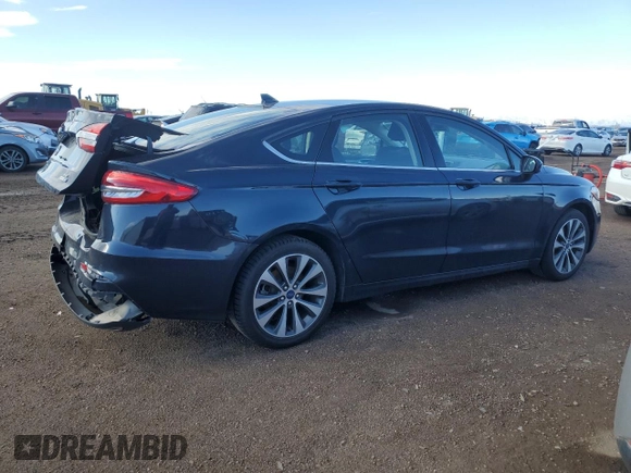 2020 Ford Fusion SE z VIN 3FA6P0T9XLR236729, wystawiony jako Copart lot #47771045 z przebiegiem 54 947 mil mil oraz Szkoda całkowita • Salvage title. Historia ofert i sprzedaży dostępna na DreamBid. Obrazek 3.