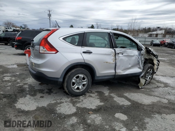 2014 Honda CR-V LX with VIN 2HKRM4H36EH725646, listed as a Copart auction lot 52636405 with 168,516 mi miles and Salvage Title. Bid and sale history available at carsss.com. Image 3.