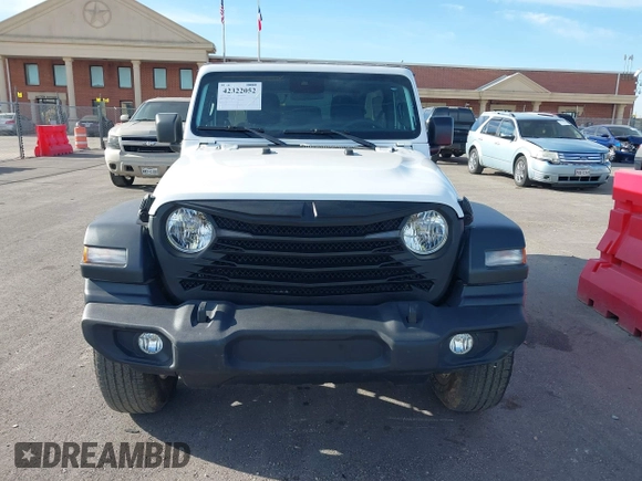 2024 Jeep Wrangler Sport S with VIN 1C4PJXDG5RW244037, listed as a IAAI auction lot 42322052 with 29,580 mi miles and . Bid and sale history available at DreamBid. Image 13.