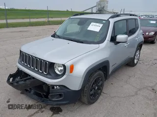 2017 Jeep Renegade Altitude with VIN ZACCJABB1HPE82336, listed as a IAAI auction lot 42353436 with 62,843 mi miles and . Bid and sale history available at DreamBid. Image 18.