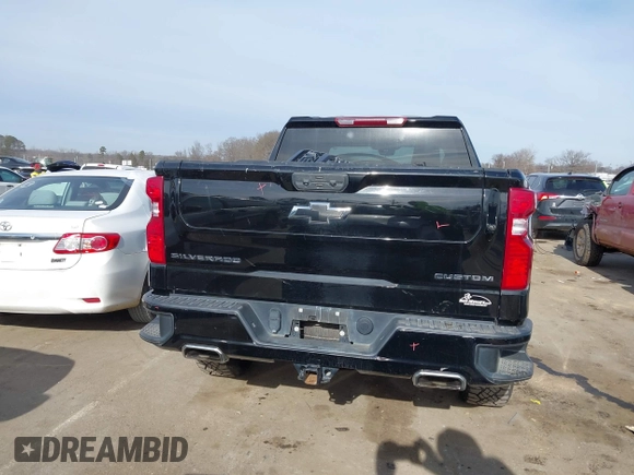 2022 Chevrolet Silverado 1500 Custom Trail Boss with VIN 3GCPDCED5NG547087, listed as a IAAI auction lot 41217879 with 164,539 mi miles and . Bid and sale history available at DreamBid. Image 17.