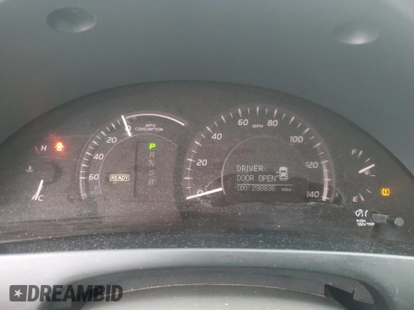 2007 Toyota Camry с VIN JTNBB46K373039706, выставлен на аукционе Copart как лот 57592125 с пробегом 298 836 миль миль и Списание • Salvage title. История ставок и продаж доступна на DreamBid. Изображение 9.