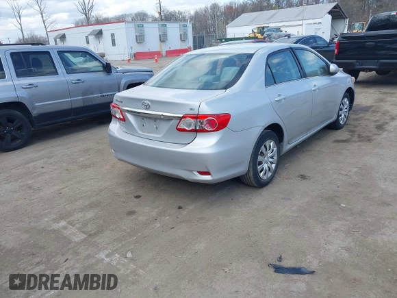 2013 Toyota Corolla L with VIN 2T1BU4EE9DC970577, listed as a IAAI auction lot 41767847 with 171,138 mi miles. Bid and sale history available at carsss.com. Image 4.