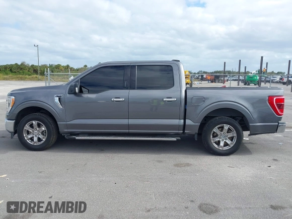 2021 Ford F-150 XL with VIN 1FTEW1CPXMFD00974, listed as a IAAI auction lot 41093772 with 112,890 mi miles and . Bid and sale history available at carsss.com. Image 14.
