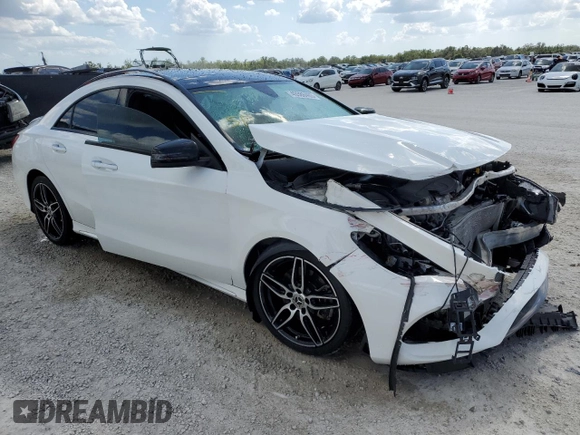 2018 Mercedes-Benz CLA with VIN WDDSJ4EB2JN633178, listed as a Copart auction lot 49388403 with 84,547 mi miles. Bid and sale history available at carsss.com. Image 4.