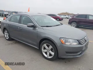 2015 Volkswagen Passat 1.8T SE w/Sunroof & Nav with VIN 1VWBT7A31FC025642, listed as a IAAI auction lot 41174819 with 120,023 mi miles. Bid and sale history available at carsss.com. Image 1.