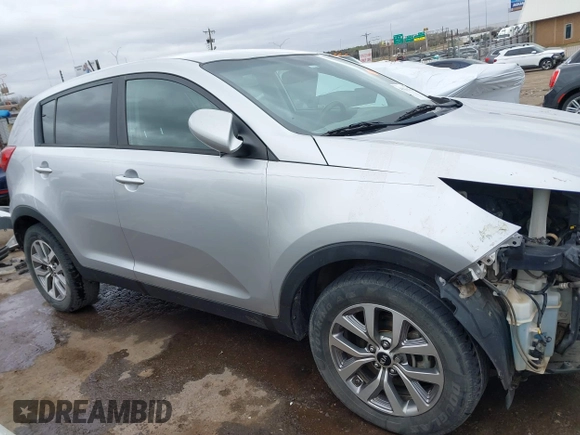 2015 Kia Sportage LX with VIN KNDPB3ACXF7727178, listed as a IAAI auction lot 41833374 with 189,297 mi miles and . Bid and sale history available at carsss.com. Image 14.