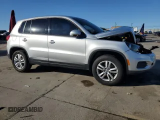 2013 Volkswagen Tiguan S with VIN WVGAV7AX7DW518289, listed as a Copart auction lot 85216824 with 170,081 mi miles and Clean title. Bid and sale history available at DreamBid. Image 4.