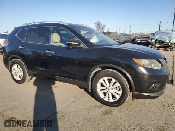 2015 Nissan Rogue S with VIN 5N1AT2ML4FC760222, listed as a Copart auction lot 88156365 with 137,524 mi miles and Clean Title. Bid and sale history available at DreamBid. Image 4.