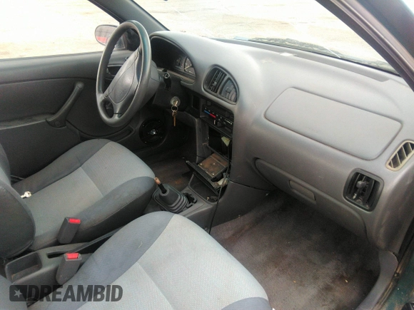 1998 Chevrolet Metro with VIN 2C1MR2263W6726209, listed as a IAAI auction lot 42142451 with 183,746 mi miles and . Bid and sale history available at DreamBid. Image 5.