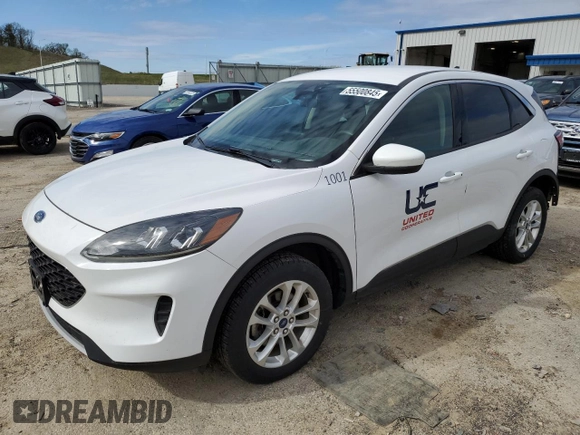 2020 Ford Escape SE with VIN 1FMCU9G6XLUA49604, listed as a Copart auction lot 55500845 with 156,284 mi miles and Salvage Title. Bid and sale history available at DreamBid. Image 1.